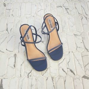 Steven madden Gabriella sandal heels blue